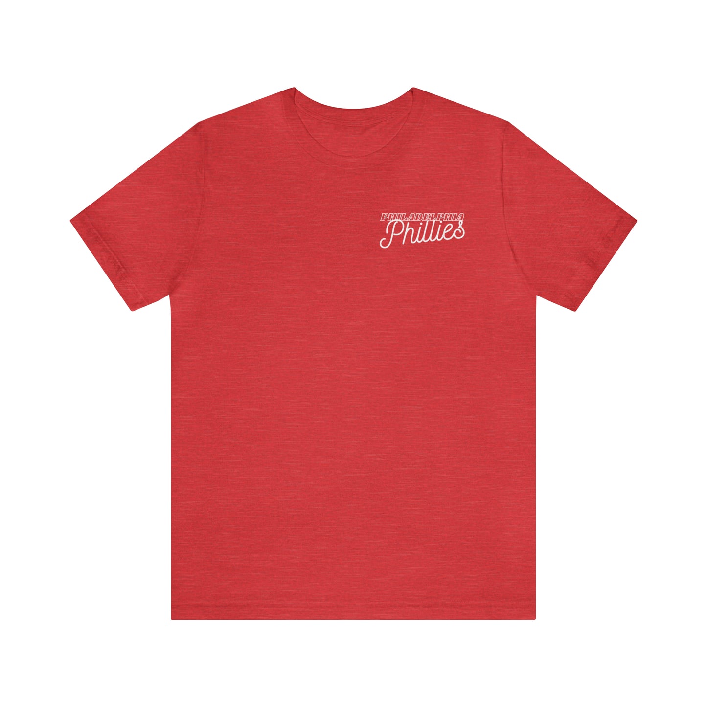 Philadelphia Phillies Unisex Jersey Short Sleeve Tee