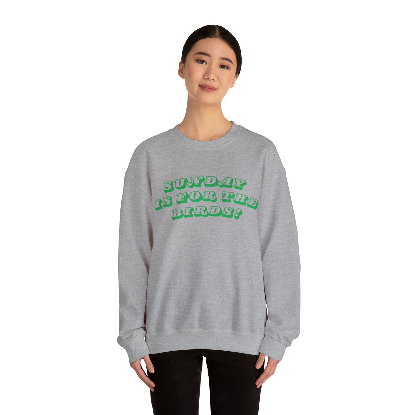 Birds Sunday Unisex Heavy Blend™ Crewneck Sweatshirt