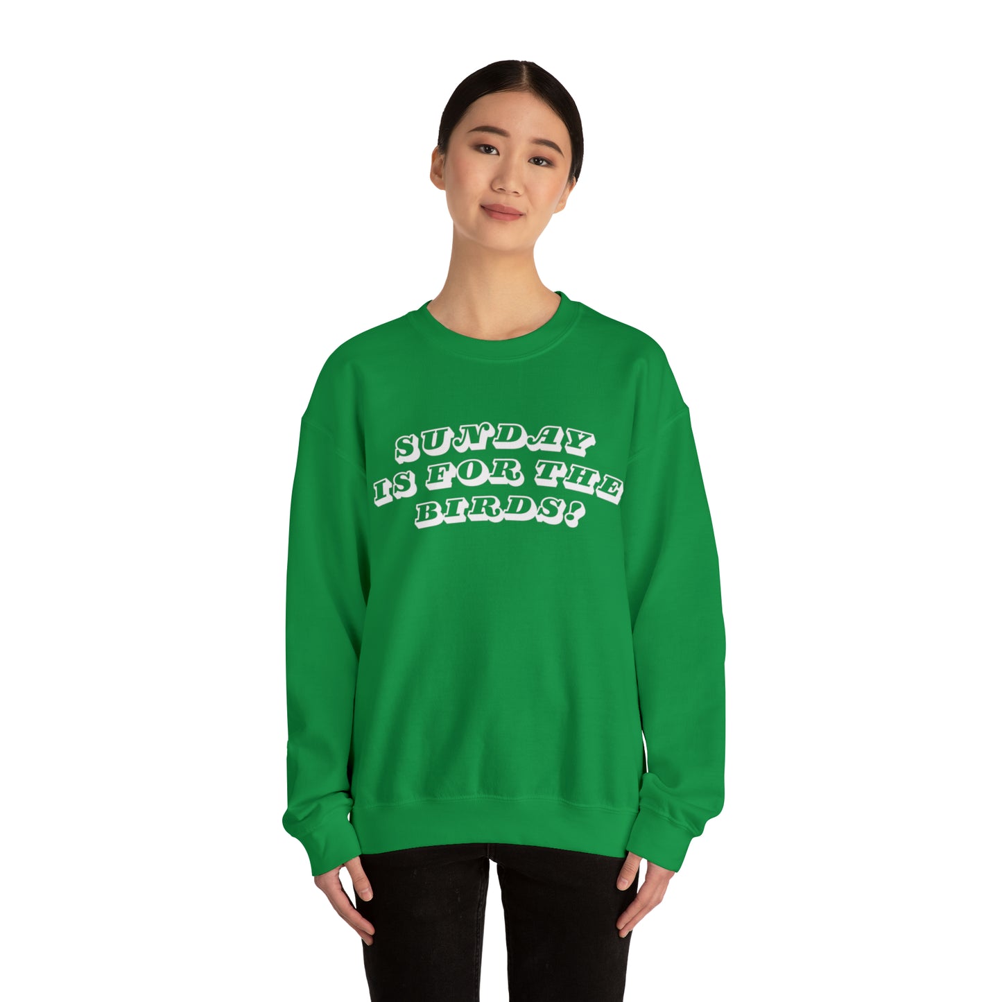 Birds Sunday Unisex Heavy Blend™ Crewneck Sweatshirt