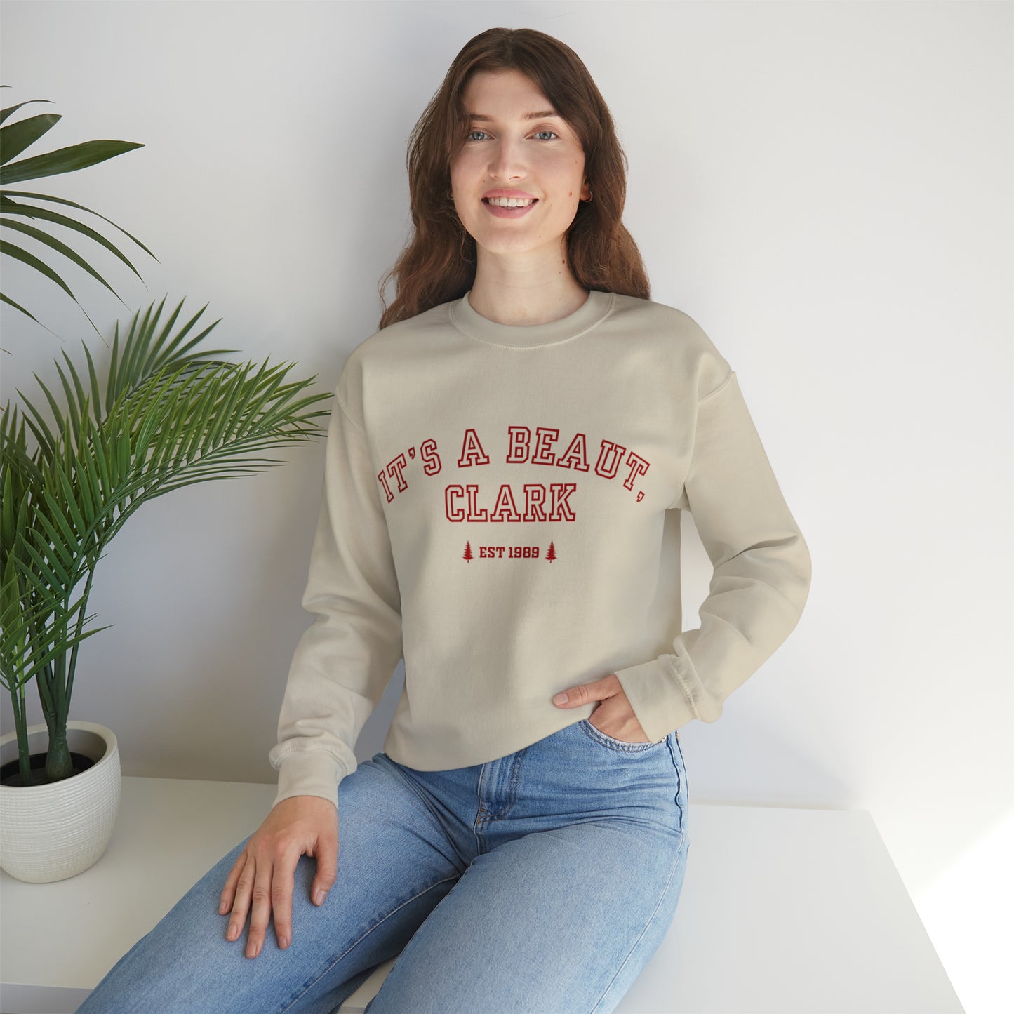 College Beaut Unisex Heavy Blend™ Crewneck Sweatshirt