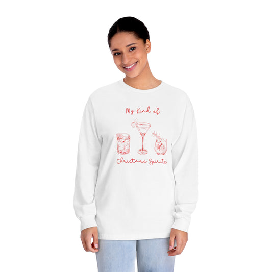 Christmas Spirits Unisex Classic Long Sleeve T-Shirt