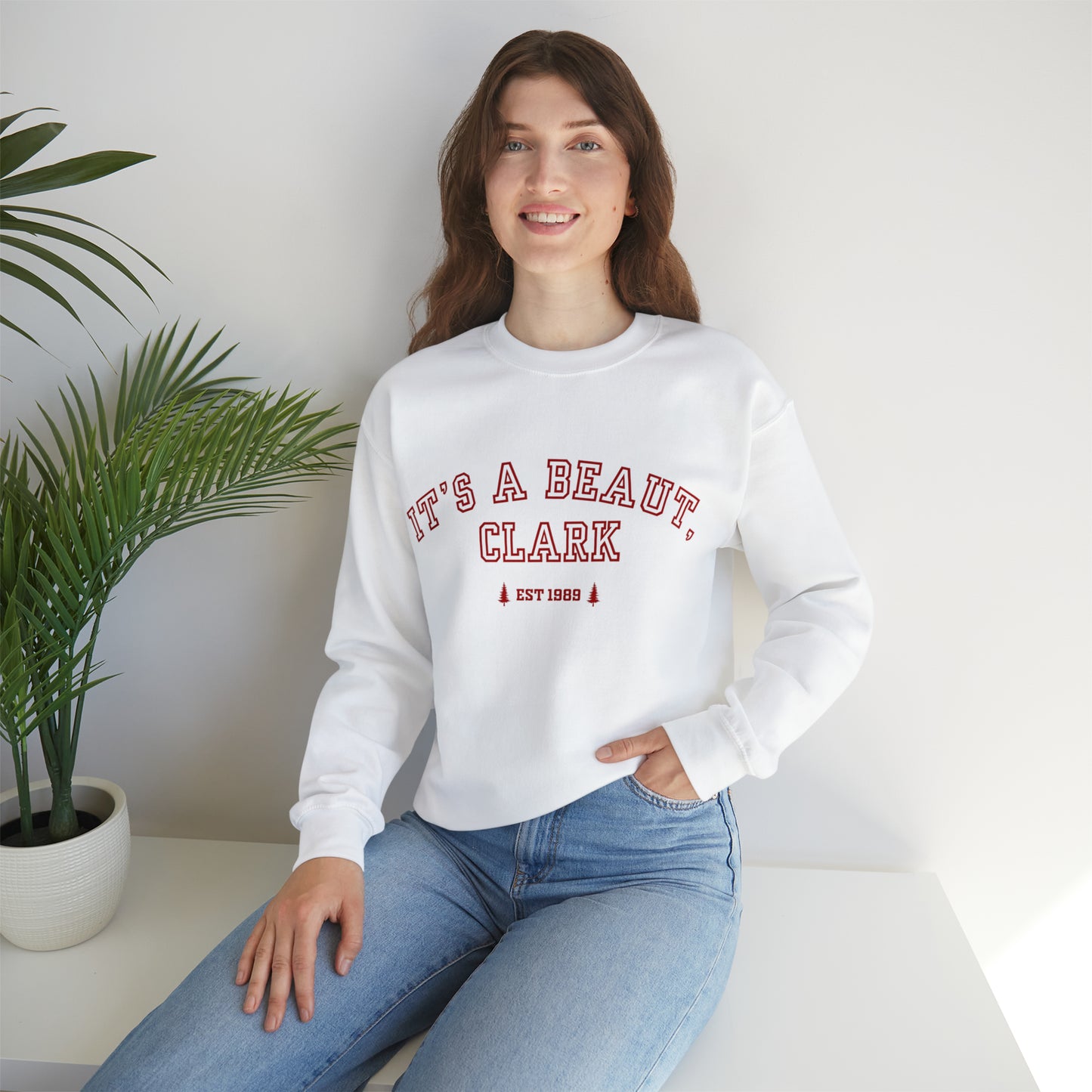 College Beaut Unisex Heavy Blend™ Crewneck Sweatshirt