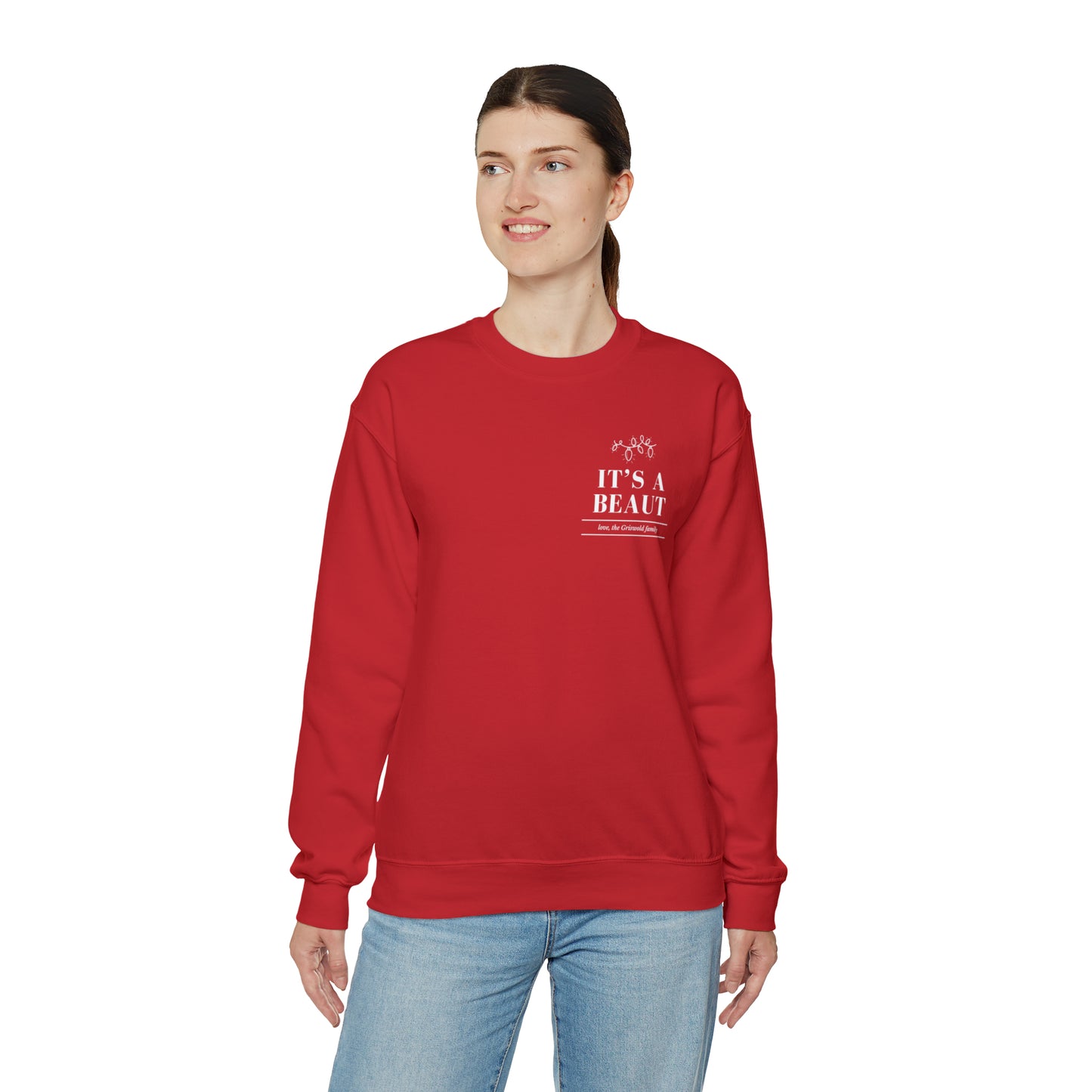 Beaut Lights Unisex Heavy Blend™ Crewneck Sweatshirt