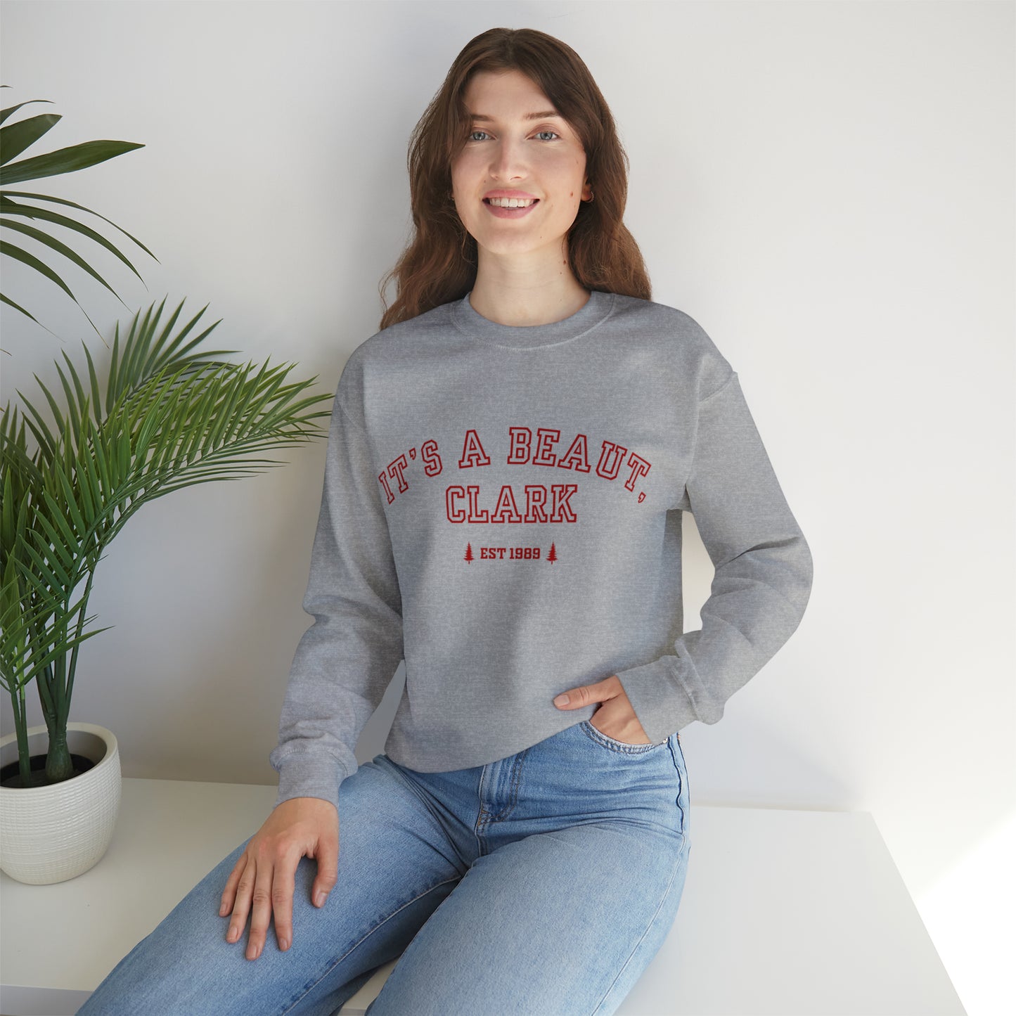 College Beaut Unisex Heavy Blend™ Crewneck Sweatshirt