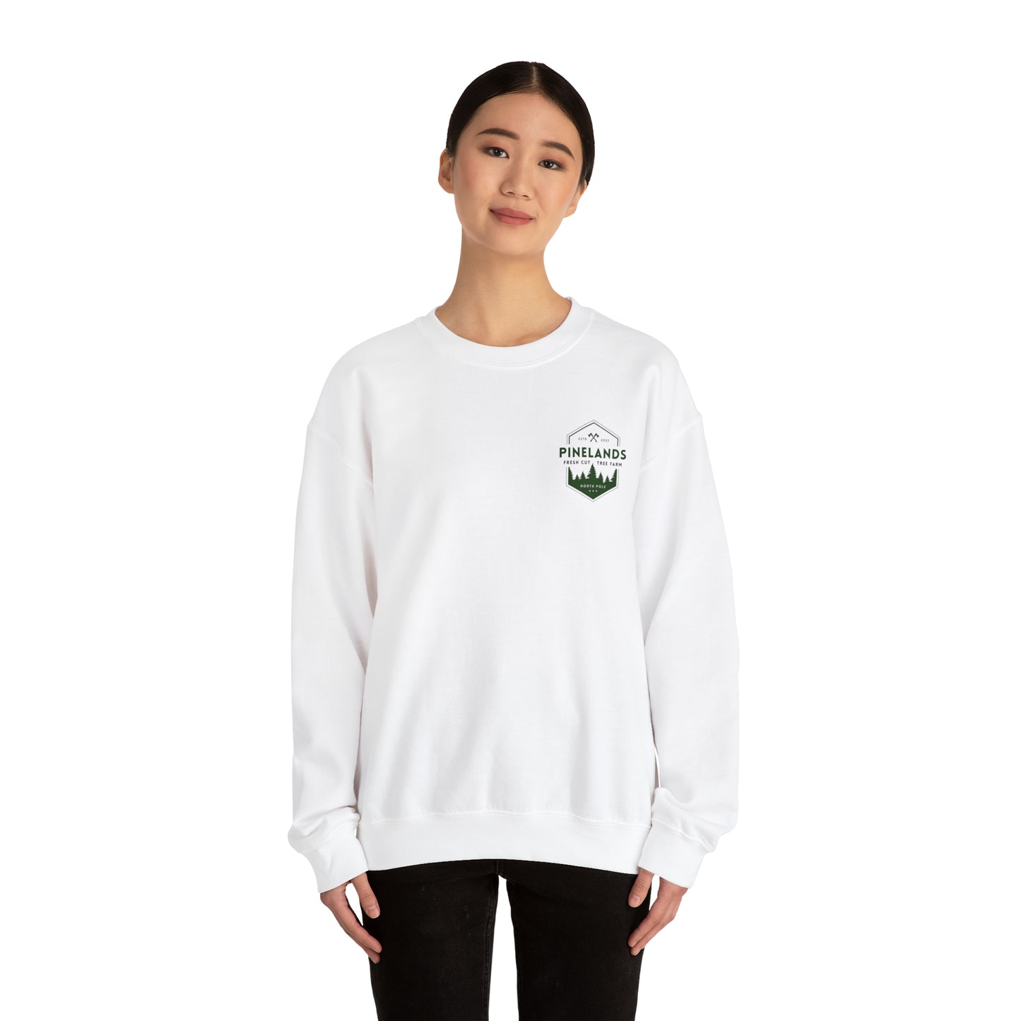 Pinelands Tree Farm Unisex Heavy Blend™ Crewneck Sweatshirt