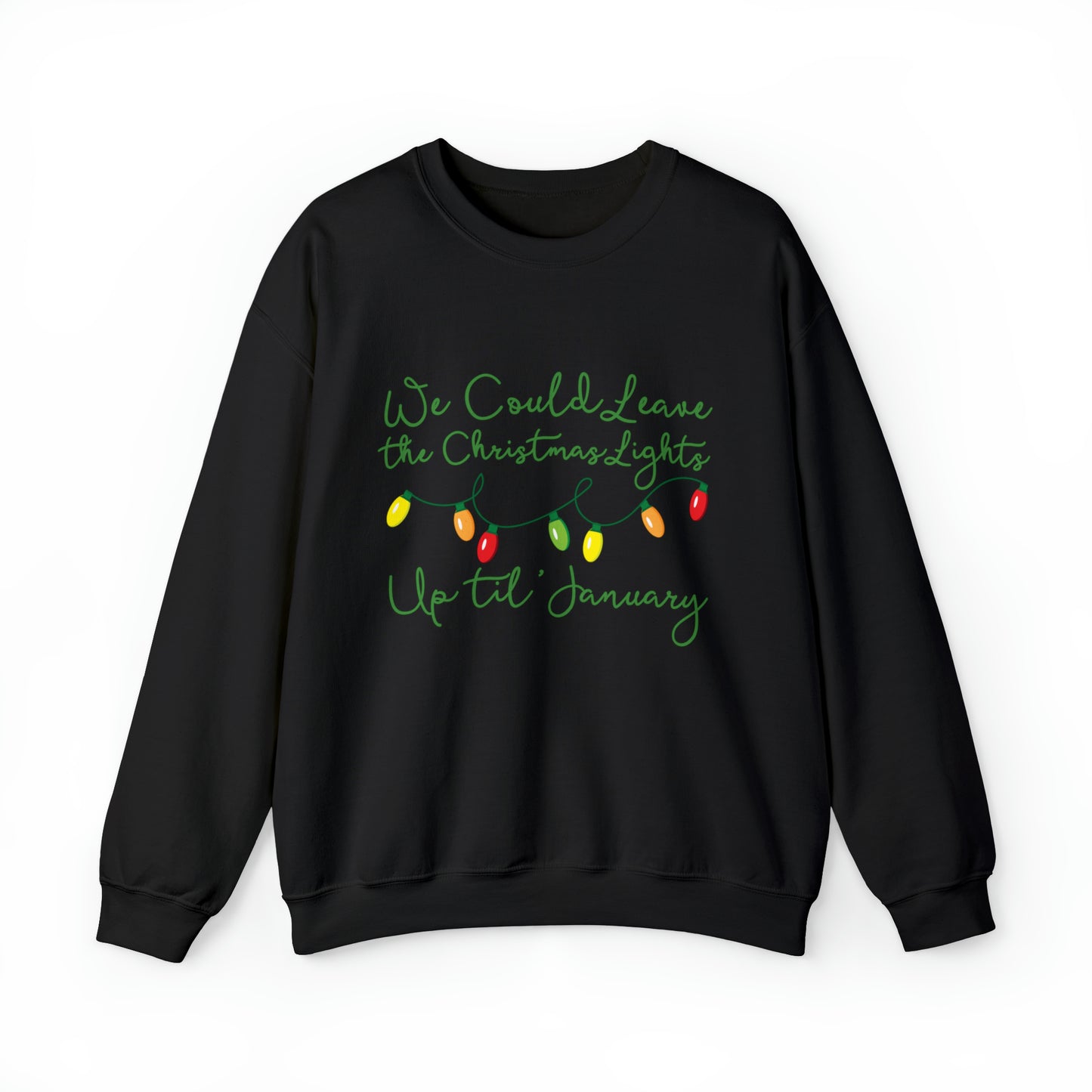 Taylor Christmas Lights Unisex Heavy Blend™ Crewneck Sweatshirt