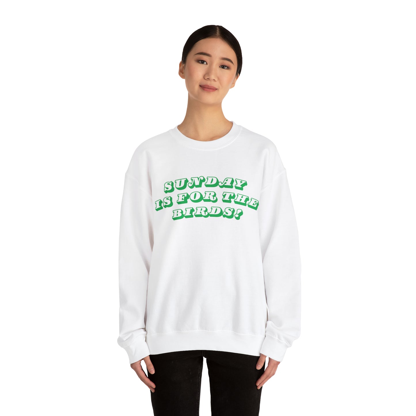 Birds Sunday Unisex Heavy Blend™ Crewneck Sweatshirt