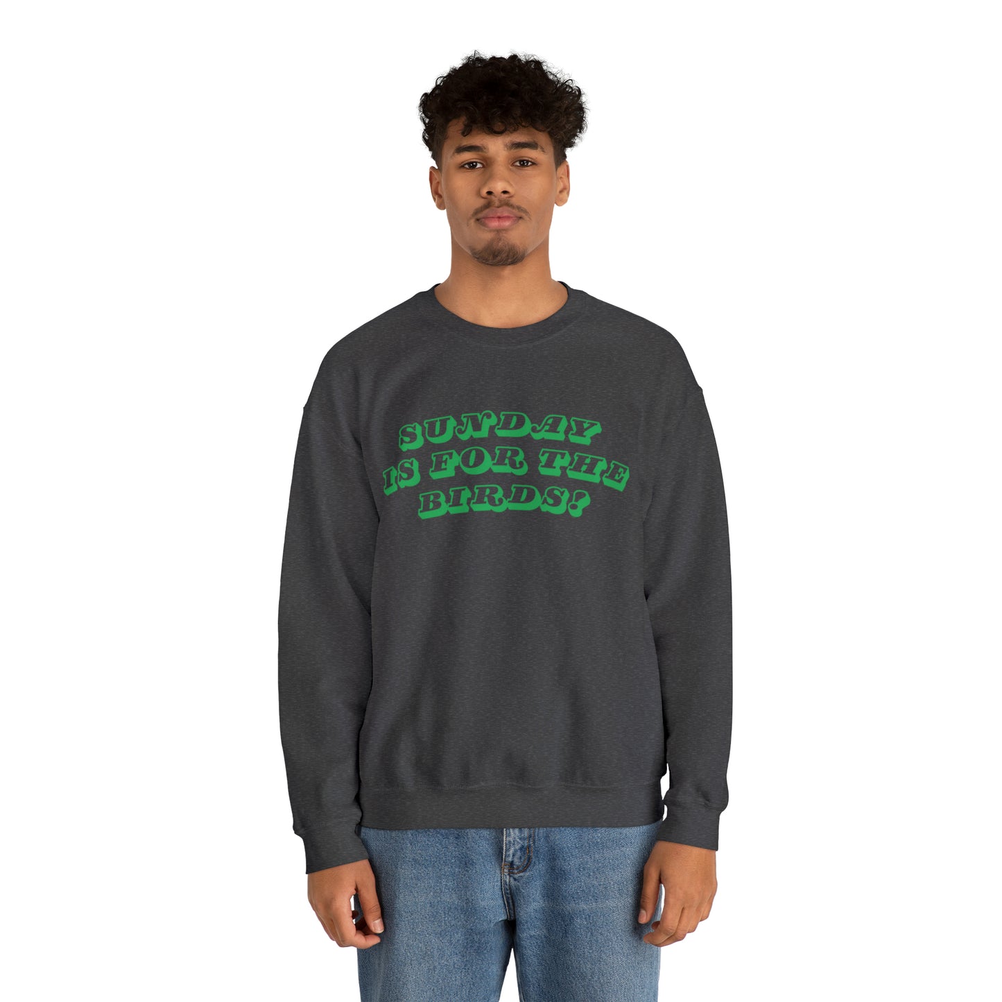 Birds Sunday Unisex Heavy Blend™ Crewneck Sweatshirt