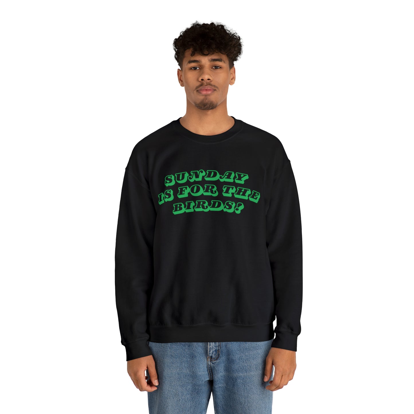 Birds Sunday Unisex Heavy Blend™ Crewneck Sweatshirt